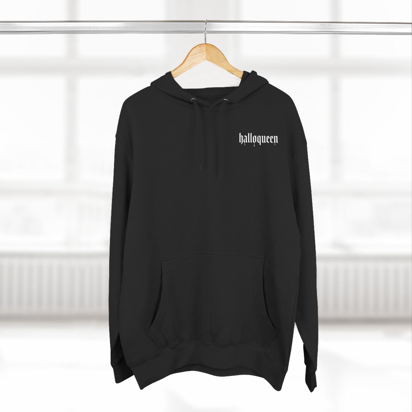 Halloqueen Three-Panel Fleece Hoodie