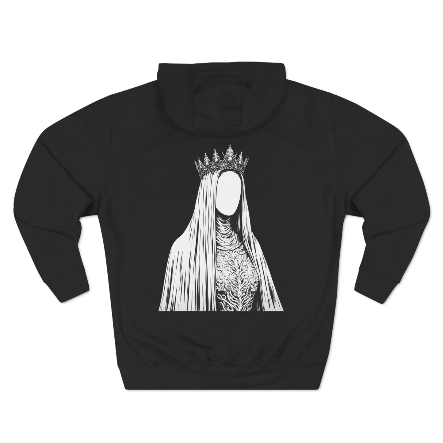 Halloqueen Three-Panel Fleece Hoodie